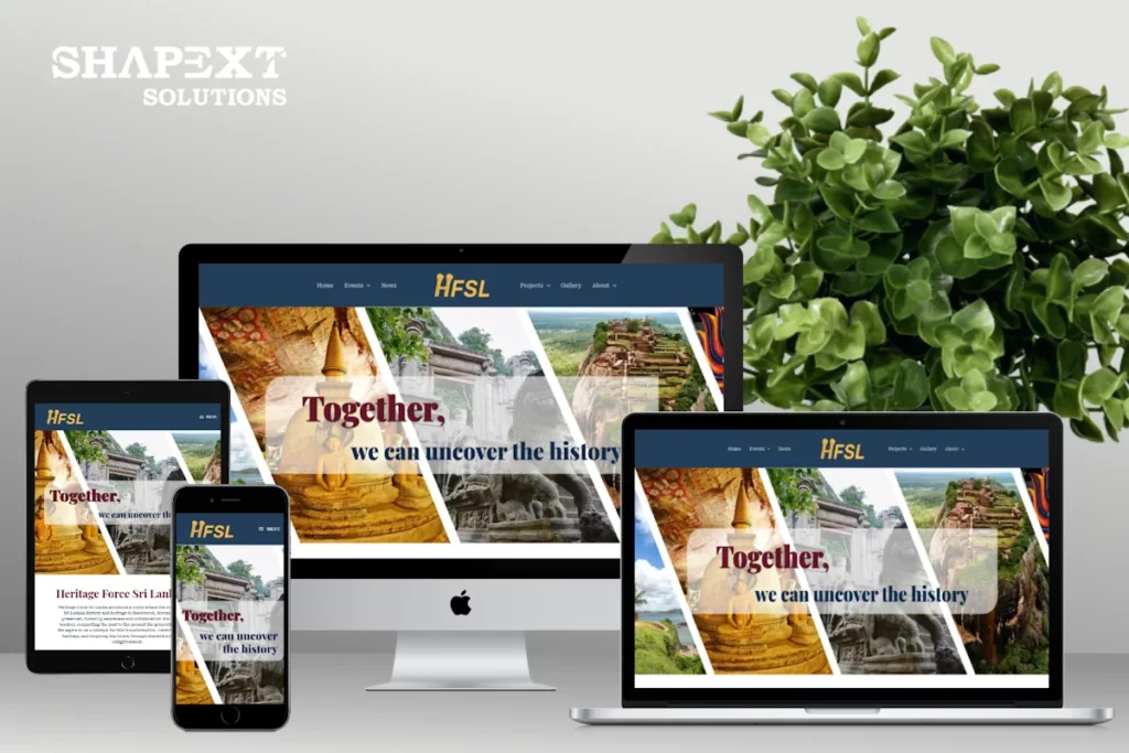 WebSite Heritage Force Sri Lanka