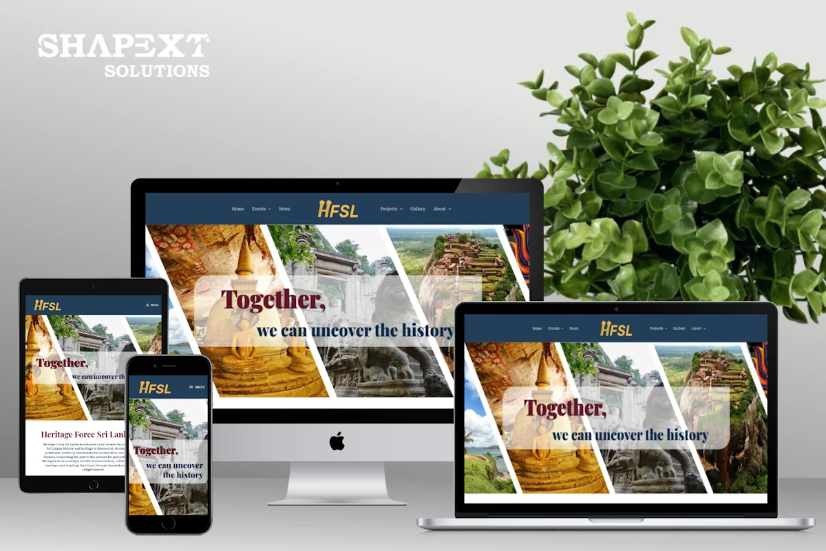 WebSite Heritage Force Sri Lanka